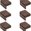 Cyclingcolors 10x Bed Slat Holders 53mm 55mm Cap Universal Brown Plastic Side Slats Replacement End Caps -Amazon Store 418hNDHh3SL