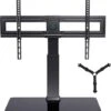 PERLESMITH Swivel TV Stand Universal Table Top TV Base For 37 To 65,70 Inch LCD LED OLED 4K Flat Screen TVs - Height Adjustable TV Mount Stand With Safe TV Anti-tip Cable, VESA 600x400mm PSTVS03 -Amazon Store 418ixKfYdFL