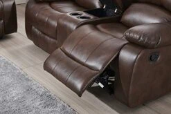 Betsy Furniture 2PC Bonded Leather Recliner Set Living Room Set, Sofa, Loveseat 8018 (Brown, Living Room Set 3+2) 21 Betsy Furniture 2PC Bonded Leather Recliner Set Living Room Set, Sofa, Loveseat 8018 (Brown, Living Room Set 3+2) -Amazon Store 418mKzafEsL