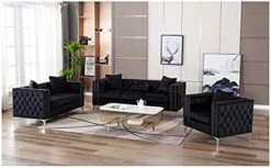 Lilola Home Lorreto Gray Velvet Sofa 26 Lilola Home Lorreto Gray Velvet Sofa -Amazon Store 418pTJenR8S. AC