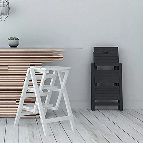 Portable Step Stoo - Folding Wood For Adult Folding Ladder |Ladder-Shaped Plant Stand Display Rack Shelf (Size : 4 Tier) (Size : 4 Tier) (4 Tier) (4 Tier) 7 Portable Step Stoo - Folding Wood For Adult Folding Ladder |Ladder-Shaped Plant Stand Display Rack Shelf (Size : 4 Tier) (Size : 4 Tier) (4 Tier) (4 Tier) - Image 5