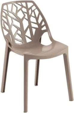 LeisureMod Modern Cornelia Dining Chair, Transparent Red -Amazon Store 419Id6VApBL. AC