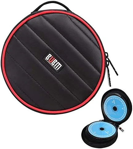 CD DVD Case BUBM 32 CD Disc Holder Compact And Easy To Store For Car Home And Travel Blue 6 CD DVD Case BUBM 32 CD Disc Holder Compact And Easy To Store For Car Home And Travel Blue - Image 4