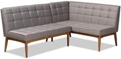 Baxton Studio Sanford Dining Banquettes Tan Faux Leather Upholstered And Walnut Brown Finished Wood 2-Piece Dining Nook Banquette Set 28 Baxton Studio Sanford Dining Banquettes Tan Faux Leather Upholstered And Walnut Brown Finished Wood 2-Piece Dining Nook Banquette Set -Amazon Store 419cJuDFnqL. AC