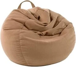 LPMOERA Stuffed Animal Storage Bean Bag Chair Cover (No Filler) For Kids And Adults.Pets Dogs/Cats Lazy Beds.Soft Premium Corduroy Stuffable Bean Bag For Organizing Children Plush Toys Or Memory Foam -Amazon Store 41A0fAXUa1L. AC