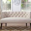Jennifer Taylor Home Celine Settee, Sky Neutral -Amazon Store 41AOVsEzddL