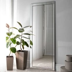 Syndra Wall Mirror Large Full Length Body Mirror Reflect Frame For Bathroom,Bedroom, Entryway, Living Room, Floor Length Mirror Home Decoration 24" X 65" -Amazon Store 41Aq2FSljYL