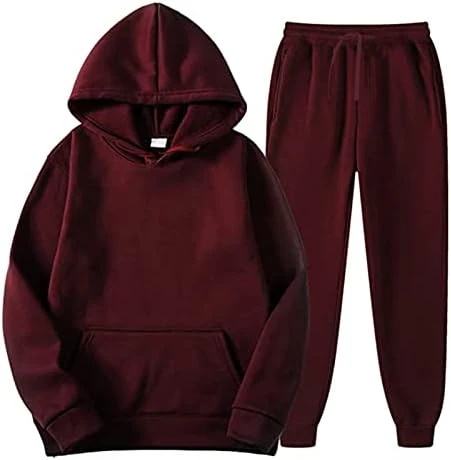 Men's Tracksuit 2 Piece Fall Winter Casual Jogger Sport Gym Pockets Sweatsuit Cozy Long Sleeve Hoodies Sweatpant Set 063 13 Men's Tracksuit 2 Piece Fall Winter Casual Jogger Sport Gym Pockets Sweatsuit Cozy Long Sleeve Hoodies Sweatpant Set 063 - Image 11