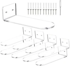 Floating Shoe Shelves For Closet Wall Set Of 12, Floating Shoe Display Clear Acrylic Sneaker Shelves To Show Top Shoes And Sneaker Collection, Includes Shelves Shoe Organizers With Cross Screws -Amazon Store 41BNPmjJq3L. AC 1