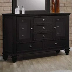 Coaster Furniture Sandy Beach Dresser Black 201323 -Amazon Store 41BadHWKsAL