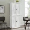 Crosley Furniture Clifton Tall Pantry, 2 Stackable Pantries, Distressed White 2 Crosley Furniture Clifton Tall Pantry, 2 Stackable Pantries, Distressed White -Amazon Store 41BgbA4CMjL