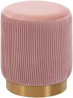 Duhome Modern Round Velvet Ottoman Footrest Vanity Stool Gray 21 Duhome Modern Round Velvet Ottoman Footrest Vanity Stool Gray -Amazon Store 41C0OTYtHyL. AC