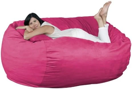 FUGU Bean Bag Chair, Premium Foam Filled 4 XL, Protective Liner Plus Removable Machine Wash Grey Cover 12 FUGU Bean Bag Chair, Premium Foam Filled 4 XL, Protective Liner Plus Removable Machine Wash Grey Cover - Image 10