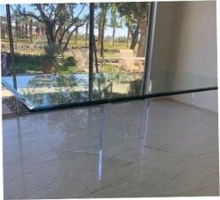 Southeastflorida Acrylic V's Or Boomerang Dining Table Bases (2) Clear 29" High X 3/4" Thick 10 Southeastflorida Acrylic V's Or Boomerang Dining Table Bases (2) Clear 29" High X 3/4" Thick -Amazon Store 41C8OKWKU8L