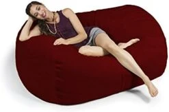 Jaxx 7 Foot Bean Bag Sofa, Charcoal 26 Jaxx 7 Foot Bean Bag Sofa, Charcoal -Amazon Store 41CEIYWuKbL. AC
