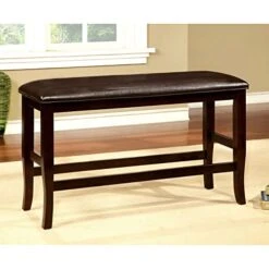 Furniture Of America Woodside II Counter Height Seating Bench