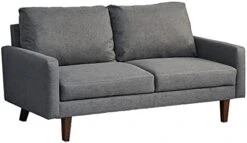 INSTORY Linen Sofa Set Modern Sofa & Loveseat Set 2 Piece Couch Set With Wooden Legs For Living Room, Office, Bedroom - Dark Blue 31 INSTORY Linen Sofa Set Modern Sofa & Loveseat Set 2 Piece Couch Set With Wooden Legs For Living Room, Office, Bedroom - Dark Blue -Amazon Store 41CTAXcpBL. AC