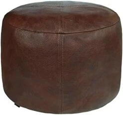 Thgonwid Unstuffed Faux Leather Pouf Cover, Handmade Footstool Ottoman Storage Solution, Floor Footrest Cushion - 16.5”x12.5”, Ivory White 17 Thgonwid Unstuffed Faux Leather Pouf Cover, Handmade Footstool Ottoman Storage Solution, Floor Footrest Cushion - 16.5”x12.5”, Ivory White -Amazon Store 41CfBuXaTsL. AC