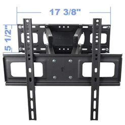 VideoSecu MW340B2 TV Wall Mount Bracket For Most 32-65 Inch LED, LCD, OLED, UHD Plasma Flat Screen TV, With Full Motion Tilt Swivel Articulating Dual Arms 14" Extend,400x400mm,100 LBS WR9 -Amazon Store 41CtHS6OVuL