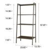 Teeker Multifunctional 4 Tiers Ladder Shelf, Vintage Bookshelf,Plant Stand Storage Rack Shelf For Office, Bathroom, Living Room (Black) 1 Teeker Multifunctional 4 Tiers Ladder Shelf, Vintage Bookshelf,Plant Stand Storage Rack Shelf For Office, Bathroom, Living Room (Black) -Amazon Store 41CxDeIy5HL