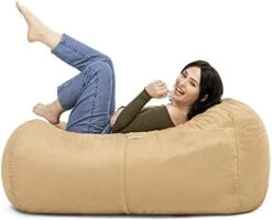 Jaxx Sofa Saxx Bean Bag Lounger, 4-Feet, Lime 22 Jaxx Sofa Saxx Bean Bag Lounger, 4-Feet, Lime -Amazon Store 41DOUONJzrL. AC