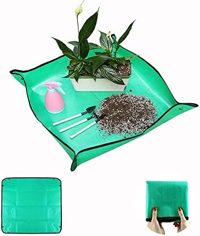 39.4" X 39.4" Large Plant Repotting Mat For Indoor Plants, Portable And Foldable Gardening Mat, Waterproof Transplanting Potting Mat In Garden Outdoor 14 39.4" X 39.4" Large Plant Repotting Mat For Indoor Plants, Portable And Foldable Gardening Mat, Waterproof Transplanting Potting Mat In Garden Outdoor - Image 12