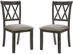 Petfu Classic Dining Wooden Bench Claudia II Bench Dining Seating Long Bench Shoe Bench For Entryway Kitchen Dining Room Bedroom Living Room, In Weathered Gray -Amazon Store 41DmWgnE0mS. AC