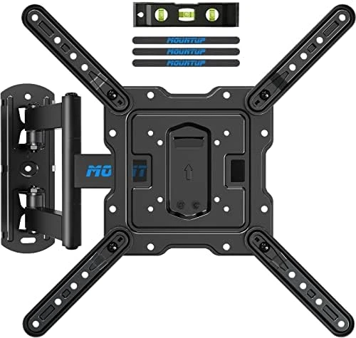 MOUNTUP Full Motion TV Wall Mount For Most 26-50 Inch TVs, Max VESA 300x300mm Wall Mount TV Bracket With Swivel Tilting Extension Level Adjustment For LED LCD Flat Curved TVs MU0018 10 MOUNTUP Full Motion TV Wall Mount For Most 26-50 Inch TVs, Max VESA 300x300mm Wall Mount TV Bracket With Swivel Tilting Extension Level Adjustment For LED LCD Flat Curved TVs MU0018 - Image 8