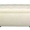 MJL Furniture Designs Angela Collection Button Tufted Upholstered Lift Top Medium Sized Bedroom Chest Storage Trunk, Belfast Series, Ivory -Amazon Store 41E53Vbto7L