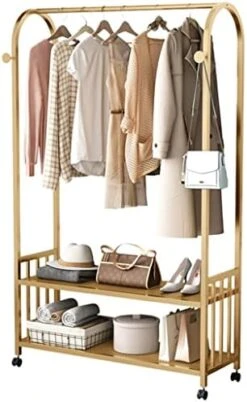 NEPHEW Home Hotel Hall Tree Clothing Rack With 2 Tier Metal Basket For Home Bedroom Laundry Small Place Entryway (Color : Black, Size : 60 * 35 * 170cm) 21 NEPHEW Home Hotel Hall Tree Clothing Rack With 2 Tier Metal Basket For Home Bedroom Laundry Small Place Entryway (Color : Black, Size : 60 * 35 * 170cm) -Amazon Store 41ENLPAbBYL. AC