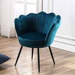 Wahson Velvet Accent Chair For Bedroom With Black Metal Legs,Leisure Armchair For Living Room/Cafe/Lounge (Teal) 15 Wahson Velvet Accent Chair For Bedroom With Black Metal Legs,Leisure Armchair For Living Room/Cafe/Lounge (Teal) -Amazon Store 41ENYadNDGL. AC