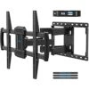 Mounting Dream UL Listed TV Mount Bracket For Most 42-75 Inch Flat Screen TVs, Full Motion TV Wall Mounts With Swivel Articulating Dual Arms, Max VESA 600x400mm, 100 LBS Loading, Fits 16" Wood Studs, MD2296 -Amazon Store 41EQ48kZhhL