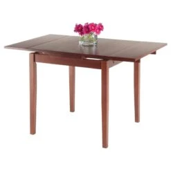 Winsome Pulman Dining Table, Walnut -Amazon Store 41ESovJK2sL