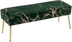 Duhome Button-Tufted Ottoman Bench, Upholstered Bedroom Benches Leather Footrest Stool Accent Bench For Entryway Dining Room Living Room Bedroom End Of Bed, Yellowish Brown 29 Duhome Button-Tufted Ottoman Bench, Upholstered Bedroom Benches Leather Footrest Stool Accent Bench For Entryway Dining Room Living Room Bedroom End Of Bed, Yellowish Brown -Amazon Store 41EUeDT6lAL. AC 1