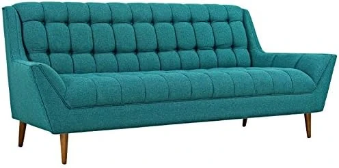 Modway Response Upholstered Fabric, Sofa, Beige 16 Modway Response Upholstered Fabric, Sofa, Beige - Image 14