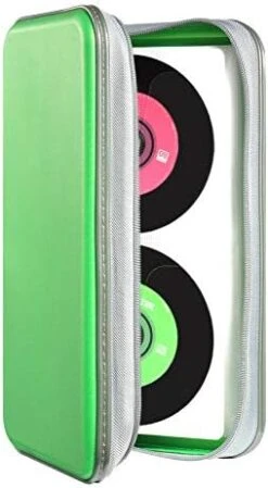 UENTIP 96 Capacity CD Case,CD/DVD Book,Hard Plastic CD Organizer CD Holders Storage Cases(96, Black) -Amazon Store 41EYgzoGANL. AC