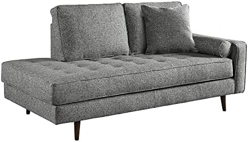 Signature Design By Ashley Zardoni Right Arm Facing Corner Chaise, Charcoal 8 Signature Design By Ashley Zardoni Right Arm Facing Corner Chaise, Charcoal - Image 6