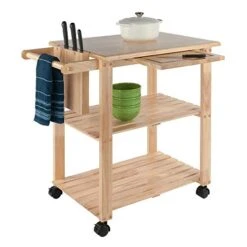 Winsome Wood Mario Kitchen, Natural -Amazon Store 41EvXeHZvCL