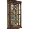 Pulaski Two Way Sliding Door Curio, 43 By 17 By 80-Inch, Medallion Cherry Finish, Brown -Amazon Store 41FkQFepHTL