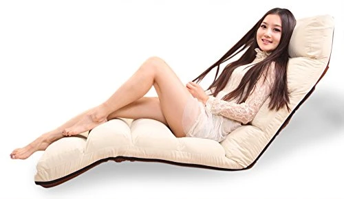 Porpora Relaxing Folding Futon Sofa And Comfortable Lounge Sofa, Cream White 3 Porpora Relaxing Folding Futon Sofa And Comfortable Lounge Sofa, Cream White