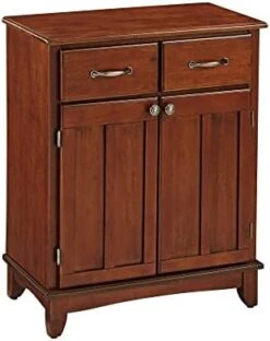 Buffet Of Buffet Cherry Medium With Natural Wood Top By Home Styles -Amazon Store 41Fmsqio0eL. AC 1
