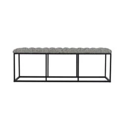 HomePop Decorative Bench, Global Print -Amazon Store 41FvQabRbiL