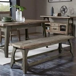 INK+IVY Oliver Dining Bench