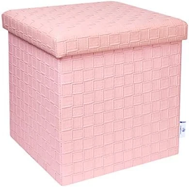 B FSOBEIIALEO Folding Storage Ottoman, Faux Leather Footrest Seat Long Ottomans Bench Storage Box Chest, Black 30"x15"x15" 11 B FSOBEIIALEO Folding Storage Ottoman, Faux Leather Footrest Seat Long Ottomans Bench Storage Box Chest, Black 30"x15"x15" - Image 9