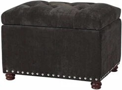 Joveco 24" Ottoman With Storage For Living Room Rectangular Fabric Tufted Bench Footrest - Light Grey 28 Joveco 24" Ottoman With Storage For Living Room Rectangular Fabric Tufted Bench Footrest - Light Grey -Amazon Store 41GcuoCACmS. AC