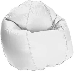 Bean Products Large Vinyl Bean Bag Chair | Filled W/Polystyrene Beads & CertiPUR Foam | Made In USA | 36”W, 36”L, 40”H | 20lb | Available In 2 Sizes | Perfect For Adults, Teens & Kids | Purple -Amazon Store 41Gfye8wnhL. AC