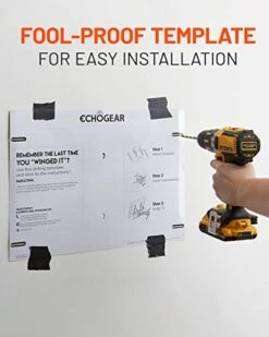 ECHOGEAR Full Motion Articulating TV Wall Mount Bracket For TVs Up To 82" - Smooth Extension, Swivel, & Tilt - Wall Template For Easy Install - Centers & Levels After Mounting Plus Hides Your Cables 13 ECHOGEAR Full Motion Articulating TV Wall Mount Bracket For TVs Up To 82" - Smooth Extension, Swivel, & Tilt - Wall Template For Easy Install - Centers & Levels After Mounting Plus Hides Your Cables -Amazon Store 41Gicv8gSeL