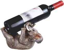 ICE ARMOR Decorative Wine Bottle Holder, Wine Rest Statue, Home Decor Wine Display Table Centerpiece For Tabletops And Counters, Wine Lovers Gift -Amazon Store 41GkpDASd3L. AC