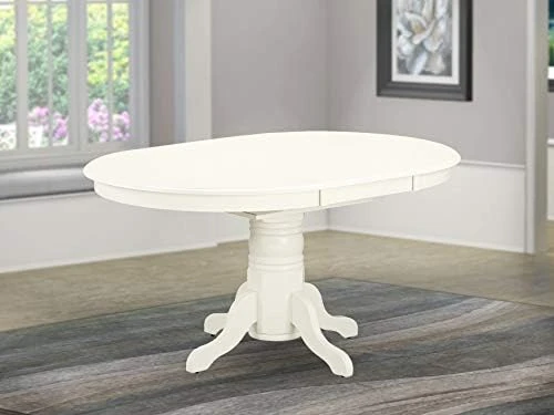 East West Furniture AVT-LWH-TP Dining Room Table Round Tabletop And 60 X 42 X 30-Linen White Finish 13 East West Furniture AVT-LWH-TP Dining Room Table Round Tabletop And 60 X 42 X 30-Linen White Finish - Image 11