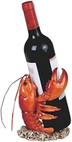 ICE ARMOR Decorative Wine Bottle Holder, Wine Rest Statue, Home Decor Wine Display Table Centerpiece For Tabletops And Counters, Wine Lovers Gift -Amazon Store 41HE3vMojL. AC